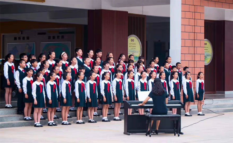 聊城市实验小学丰富的活动